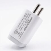 5W 1A Mobile Wall Charger, White, Fast Charging, White, Made in India