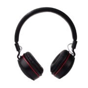 Premium 771 Wireless Bluetooth Headphones | Over-Ear Foldable Headset with Deep Bass, Noise Cancelling Mic, FM Radio, MP3 Player & Long Battery Life for Music, Gaming & Calls (Black)