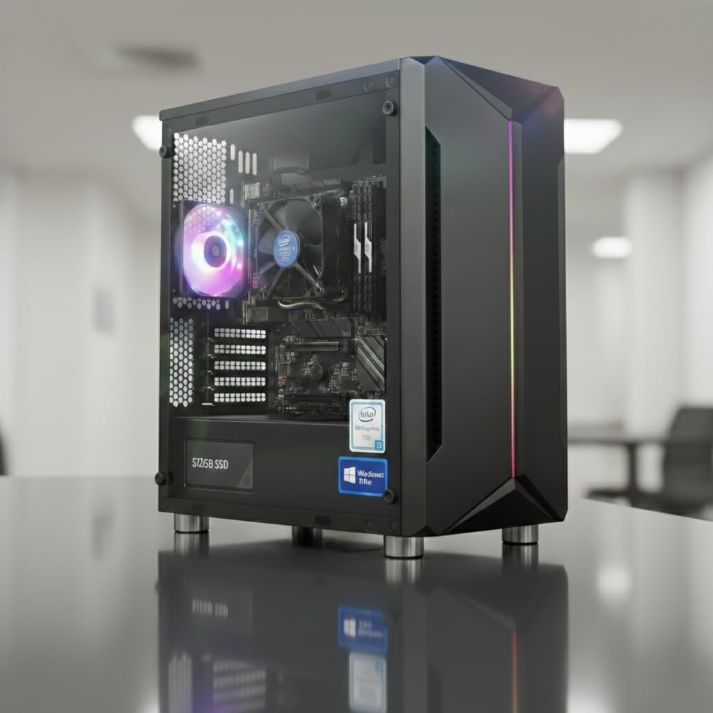 Desktop PC | Core i7 4th Gen | 16GB RAM | 512GB SSD | 5G WiFi 6 + Bluetooth 5.4 | HD Graphics 4600| HDMI/VGA/USB 3.0 | Windows 11 Pro & Office 2021 Installed | 2-Year On-Site Warranty - Image 7