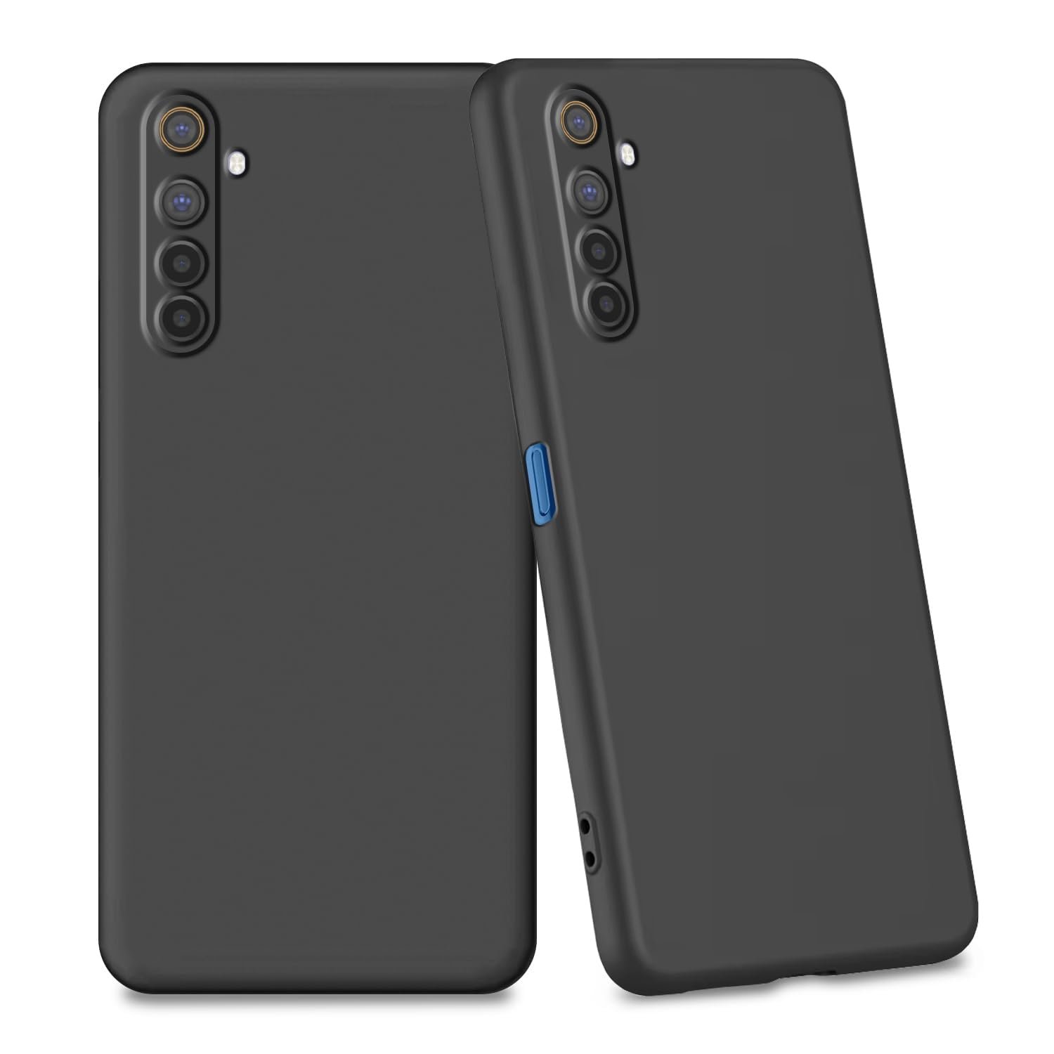 Silicon Back Cover for REALME 6, Black