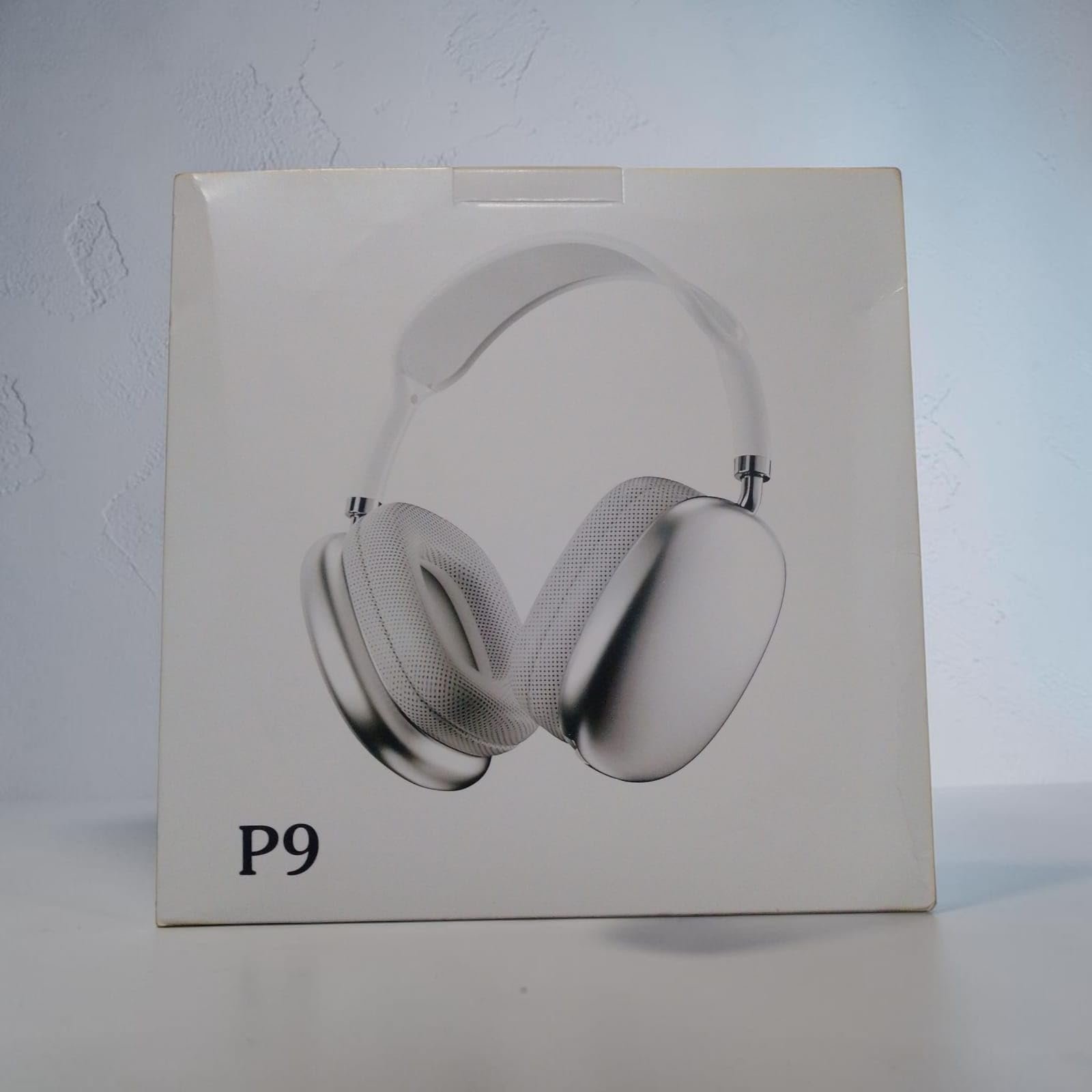 Wireless Over-Ear Headphones, Silver with Cushioned Ear Pads - Image 4