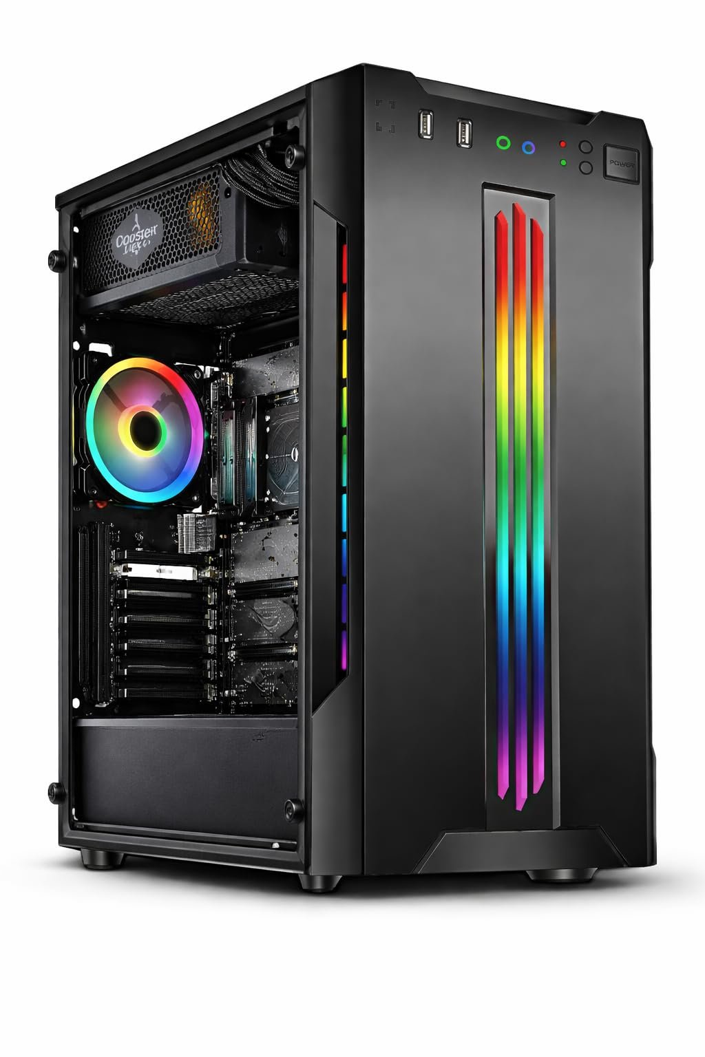 Computer Desktop PC (Core i7-4th Gen 4790 | 16 GB RAM | 512 GB 10X Fast SSD | HDMI | VGA | Ethernet | WiFi & Bluetooth | HD Graphics 4600 | USB 3.0 | Win 11 | Office 19 ) Basic Software Installed