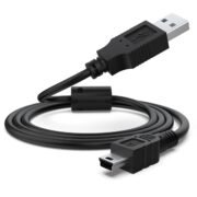 USB 2.0 USB 5 Pin Male to Male 5 pin Data Sync Cable Charge Charging Cord Line - for Camera MP3 MP4 MP5 (1.5m)