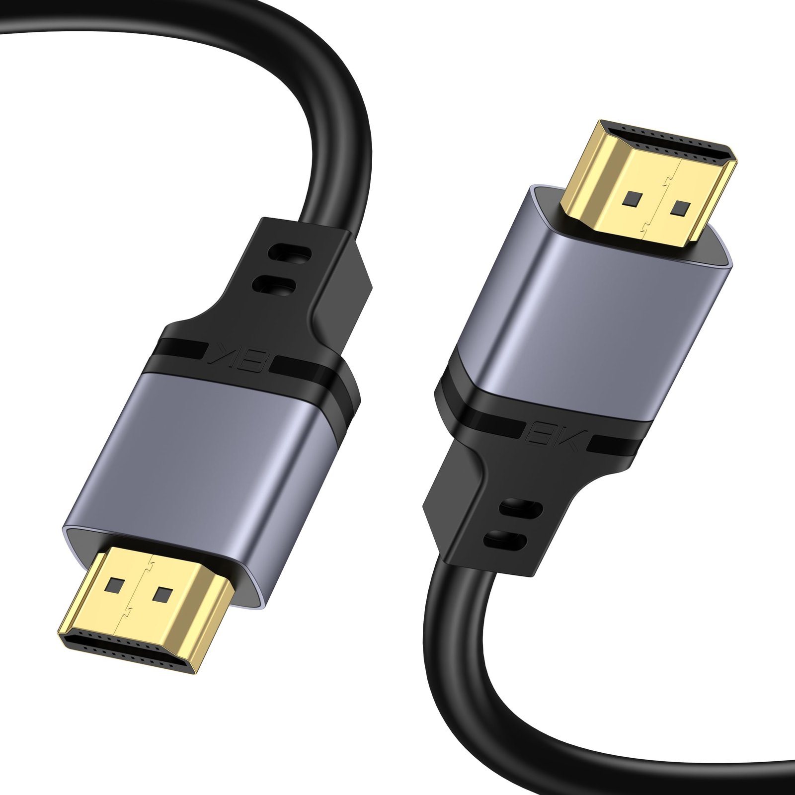 3.3ft HDMI Cable 8K@60Hz 4K@120Hz, High-Speed 48 Gbps HDMI 2.0 Cord for PS 5,Xbox,Samsung TVs,Roku TV, HDCP 2.2 & 2.3, HDR 10,eARC,Dynamic HDR, Laptop, Monitor and More