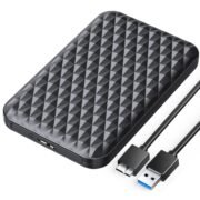 External Hard Drive 500GB USB3.0 High Speed Data Transfer Memory Expansion Data Storage & Portable Backup HDD Compatible with PC, Computer, MacBook, Chromebook.(Cube)(k)