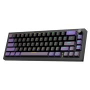 Swarm 65 Wireless Mechanical Gaming Keyboard 65% Gasket Mounted, Pre-Lubed Switches, 5-Layer Sound Dampening, RGB, Hot-Swap PCB, Tri-Mode – Windows & macOS (Starling Linear)