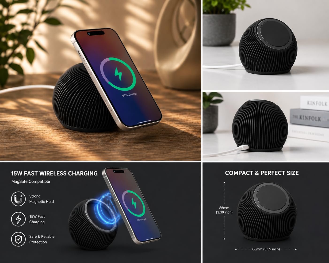Magnetic Wireless Charging Stand