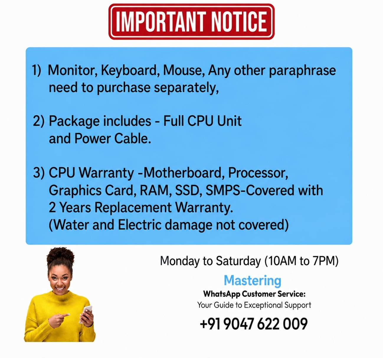 Desktop PC,Core i7-GEN4 Turbo | 16GB RAM | 512GB M.2 NVMe SSD | HDMI, VGA,LAN,USB 3.0,Clocite Copper CPU Fan,HD Graphics (Windows 11 Pro+MS Office/i7,16GB,512GB,Cosmic) - Image 9