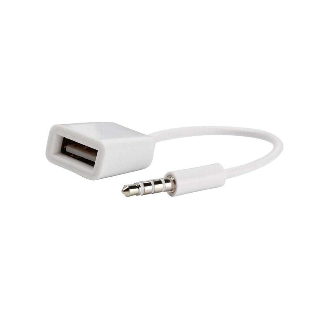 ® CBOLLY - 3.5mm Male AUX Audio Plug Jack to USB 2.0 Female Converter Cable for Car|1 Piece 3.5mm Male to USB 2.0 Female Converter Cable - Image 9