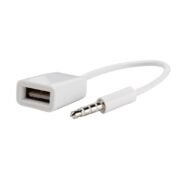 ® CBOLLY - 3.5mm Male AUX Audio Plug Jack to USB 2.0 Female Converter Cable for Car|1 Piece 3.5mm Male to USB 2.0 Female Converter Cable