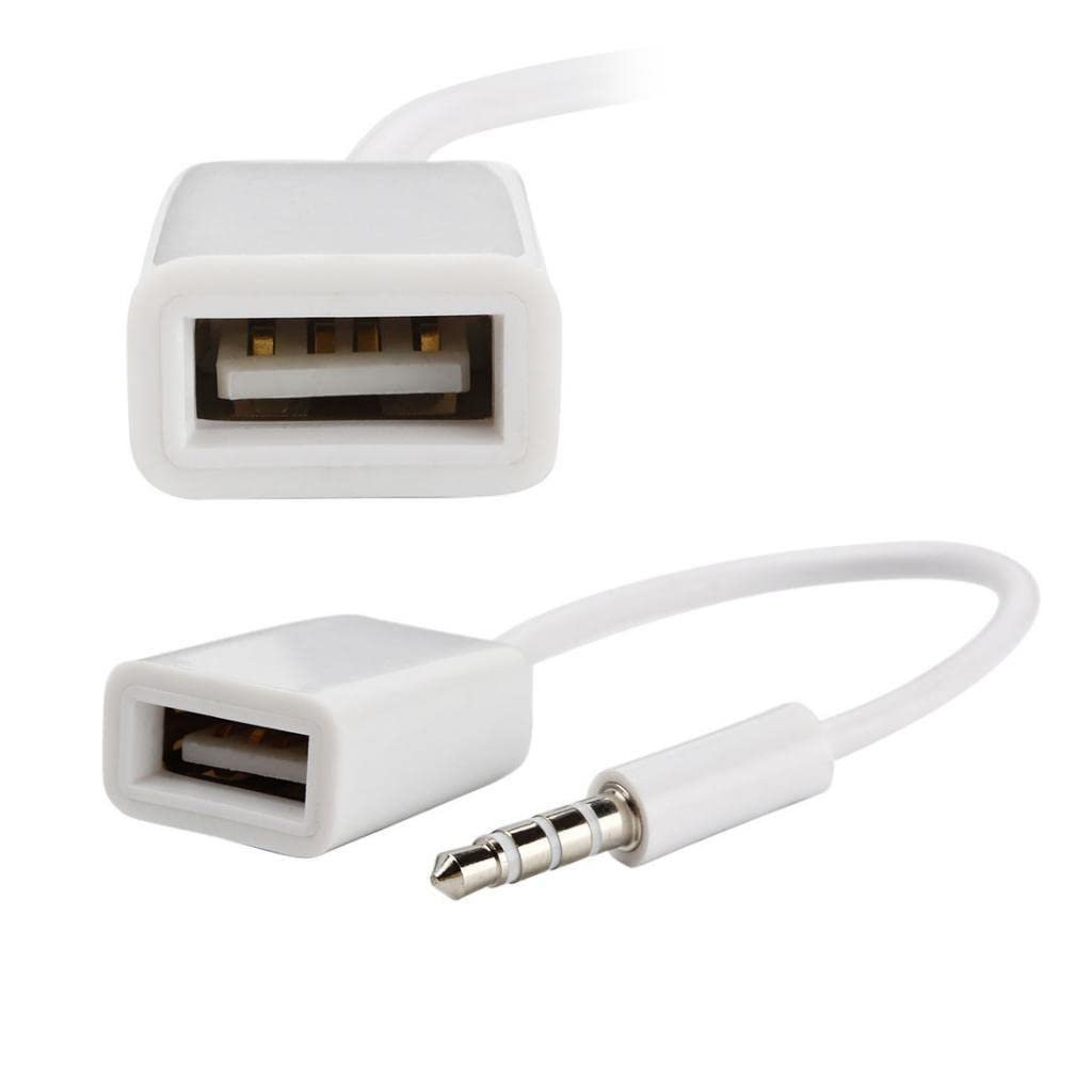 ® CBOLLY - 3.5mm Male AUX Audio Plug Jack to USB 2.0 Female Converter Cable for Car|1 Piece 3.5mm Male to USB 2.0 Female Converter Cable - Image 7