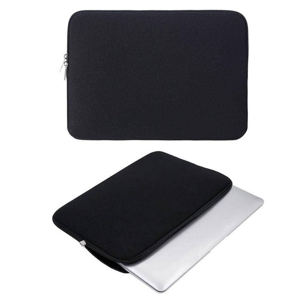 LR Decor Sleeve Storage Bag for Laptop Protective Travel Portable Nylon Pouch Black - Image 7