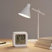 Digital Alarm Clock with 7 Colour Changing LED Night Light