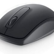 WM118 Wireless Mouse, 1000DPI, 2.4 Ghz with USB Nano Receiver, Optical Tracking, 12-Months Battery Life, Plug and Play, Ambidextrous - Black