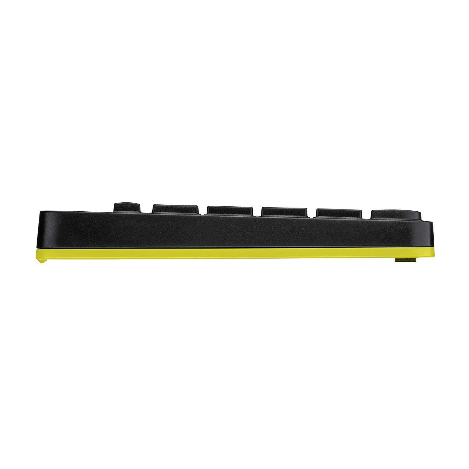 MK240 Nano Wireless USB Keyboard and Mouse Set, 12 Function Keys 2.4GHz Wireless, 1000DPI, Spill-Resistant Design, PC/Mac, Black/Chartreuse Yellow - Image 7