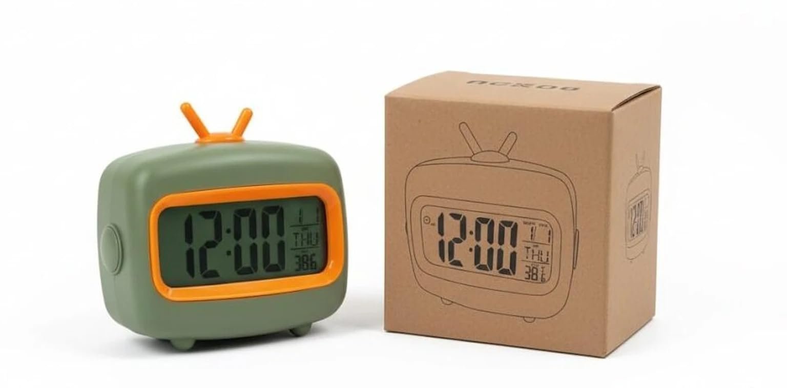 Digital Kitchen Timer Stopwatch with Alarm, Countdown Count Up Timer Clock with Magnetic Stand, Large LCD Display for Cooking, Exercise, Study, Work & Home - Image 7