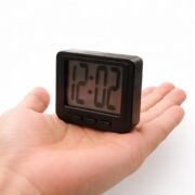 Digital mini Clock for Multipurpose use Portable Compact Smart Magnetic Mini Digital Clock for Kitchen,Study Table,Office.