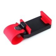 Generic (Unbranded) 54-76Mm Car Steering Wheel Mobile Smartphone Holder (Black)