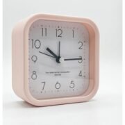 Minimalist Square Analog Table Alarm Clock