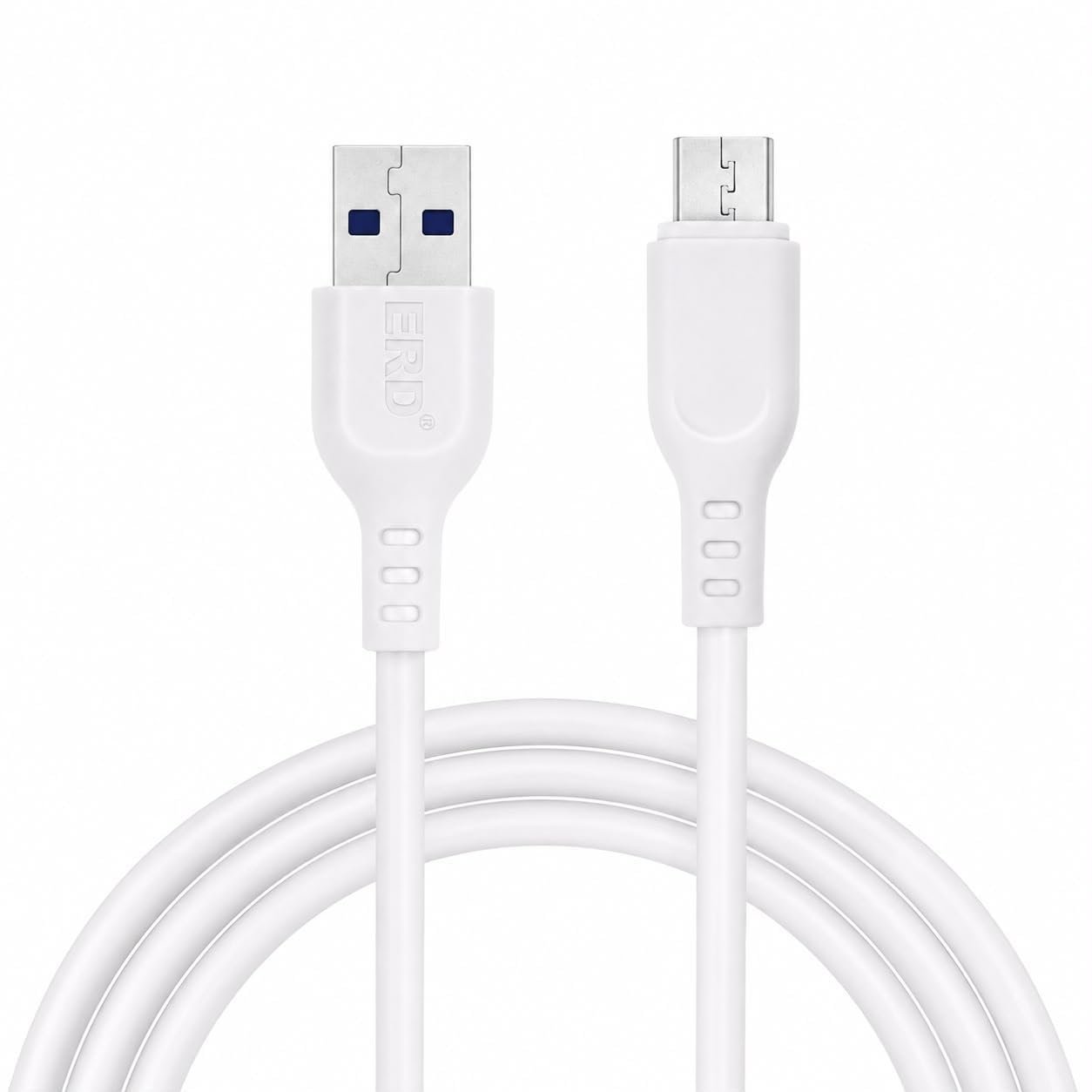 ERD Charging Cable for Android & Multiple Devices | Fast Charging & Data Transfer Cable | Durable USB Cable for Smartphones, Tablets, Power Banks & More
