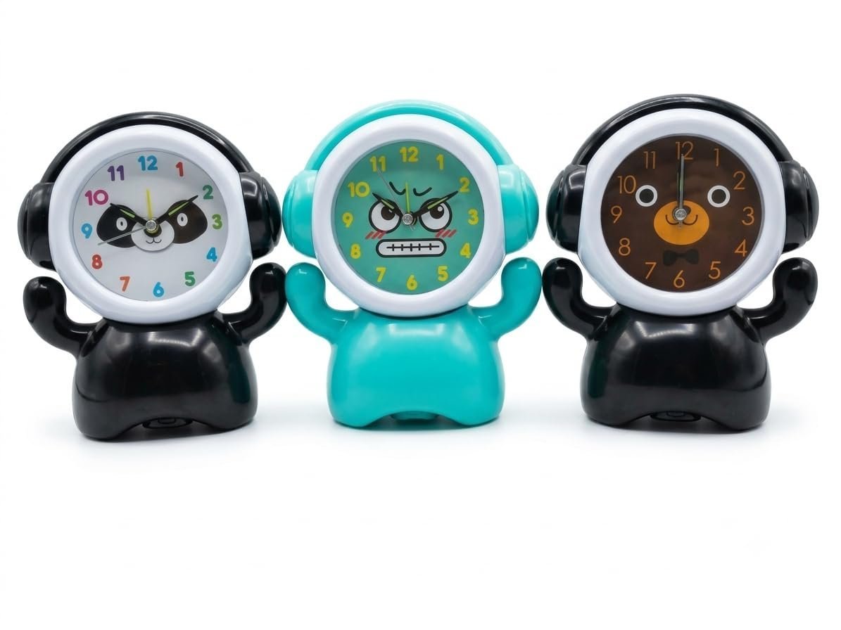 Cartoon Animal Alarm Clock with Piggy Bank (Any Cartoon can be Send) - Image 4