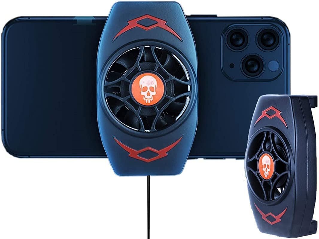 Mobile Cooler | Mobile Cooling Pad | Gaming Fan | for Instant Cooling | Compatible for All Smartphones | Black, 6 x 22 Centimeters