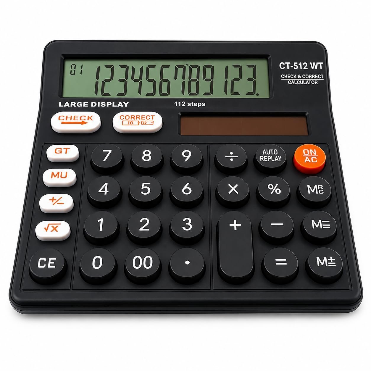 Electronic Regular Calculator 512 (Pack-1,2,3,4,5) Long Life Battery 12 Digits Best for Shop, Office, Student, Home, Fast Calculation (PACK-1-PC) - Image 7