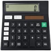 Electronic Calculator Pack of 1, 2, 3, Long Life Battery Calculator for Office, Retail Shop, School & Home,12 Digit with 112-Step Check Function (Set of 1)