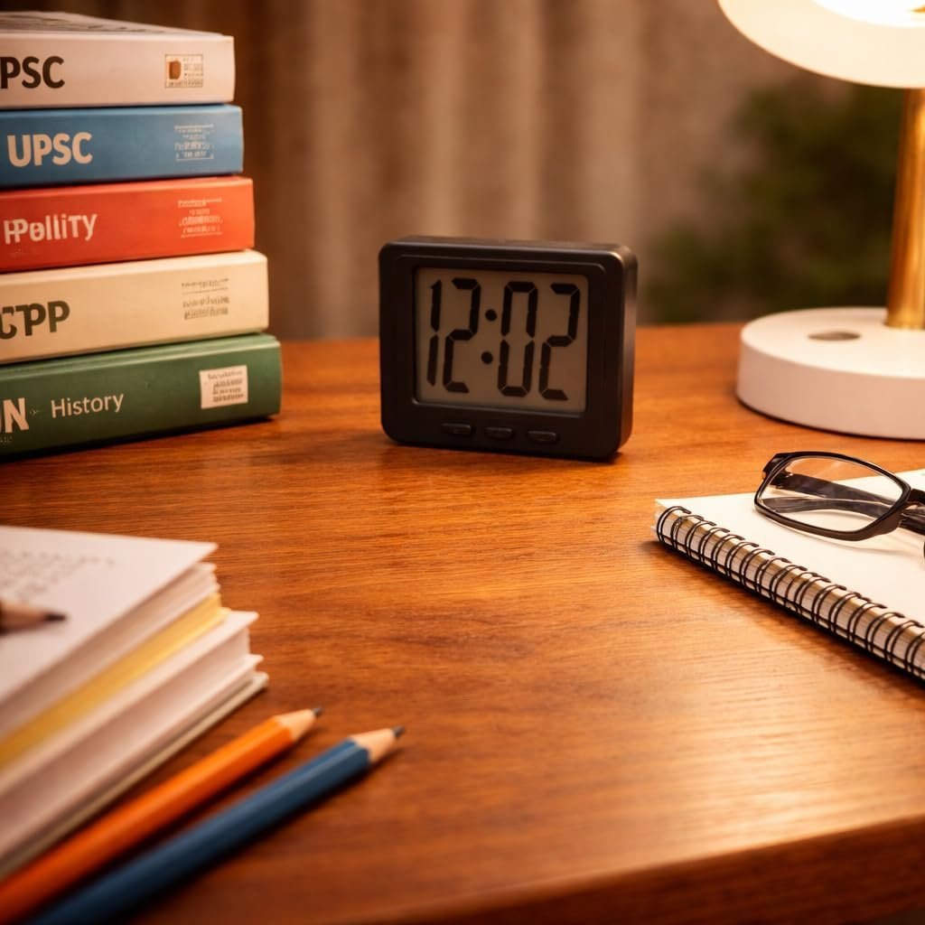 Digital mini Clock for Multipurpose use Portable Compact Smart Magnetic Mini Digital Clock for Kitchen,Study Table,Office. - Image 8