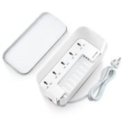 Extension Board with USB, Extension Cord with Suger Protection, 5M
