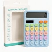 Cute Pastel Calculator, 12-Digit Large Display