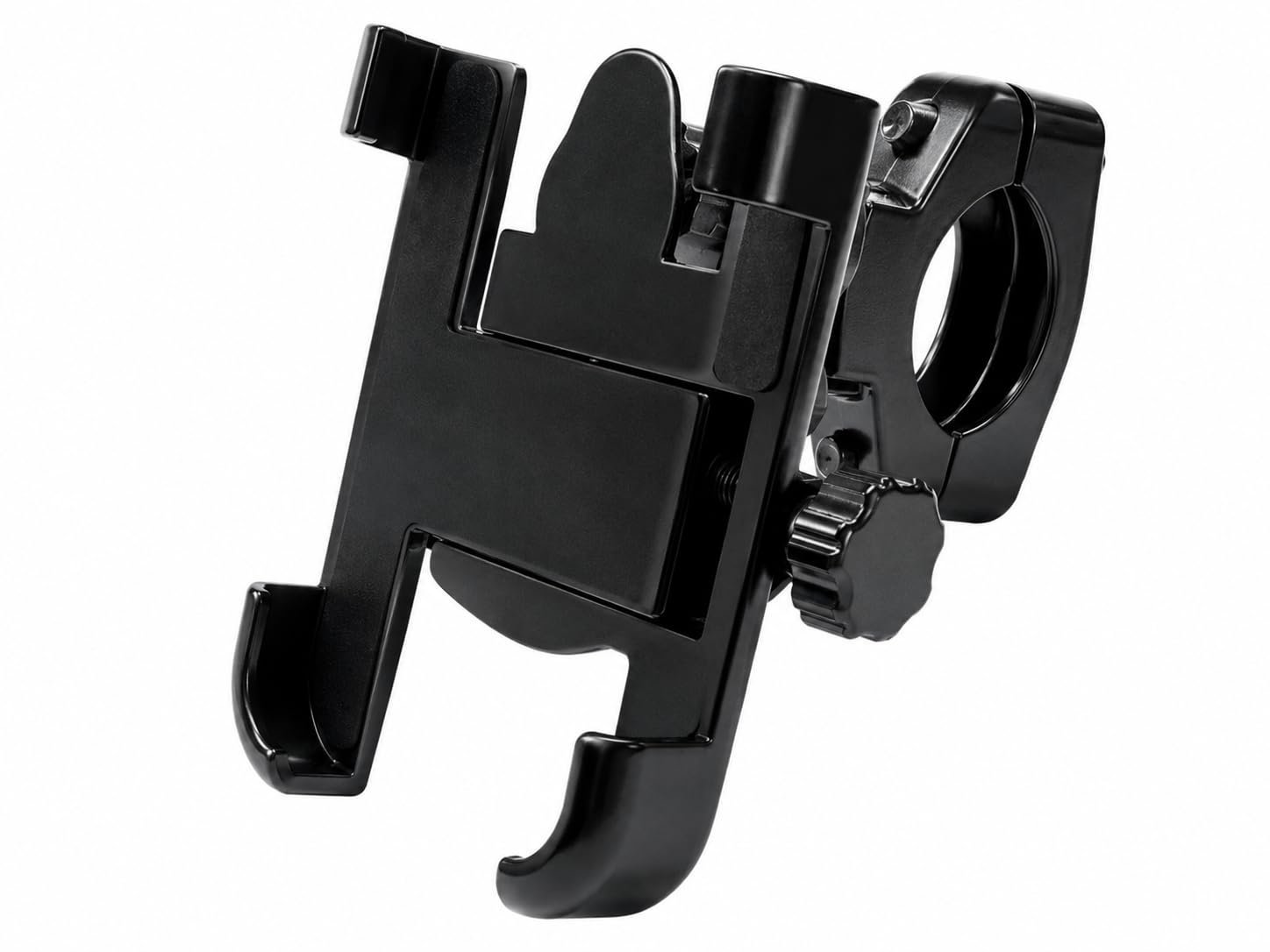 360° Rotating Bike Mobile Holder for Bicycle & Motorcycle | Universal Smartphone Mount | Strong Grip Handlebar Phone Stand | Adjustable Alloy Mobile Holder for Navigation & Hands-Free Riding