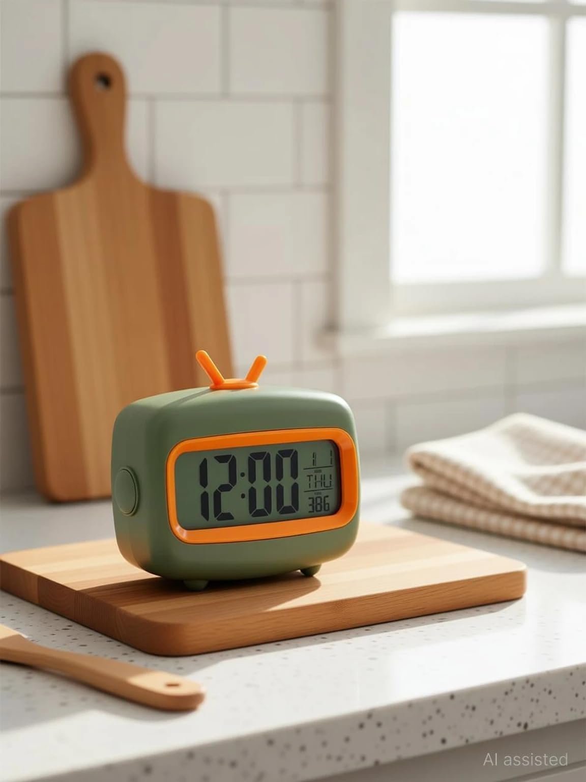 Digital Kitchen Timer Stopwatch with Alarm, Countdown Count Up Timer Clock with Magnetic Stand, Large LCD Display for Cooking, Exercise, Study, Work & Home - Image 6
