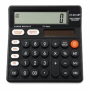 Electronic Regular Calculator 512 (Pack-1,2,3,4,5) Long Life Battery 12 Digits Best for Shop, Office, Student, Home, Fast Calculation (PACK-1-PC)