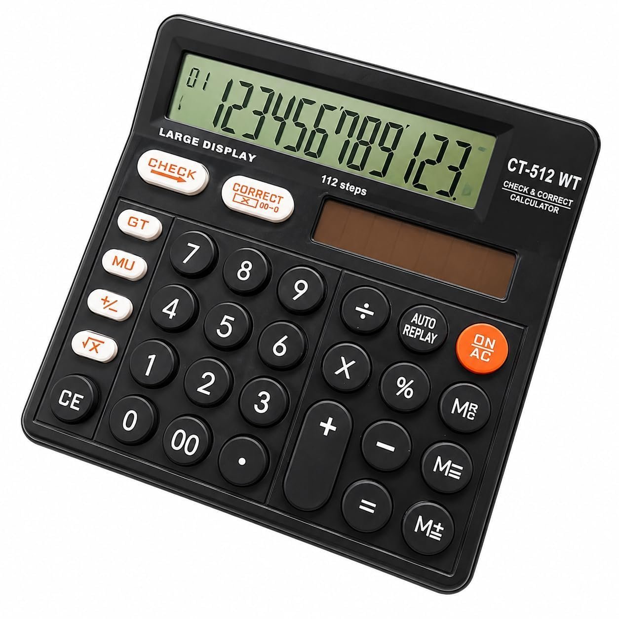Electronic Regular Calculator 512 (Pack-1,2,3,4,5) Long Life Battery 12 Digits Best for Shop, Office, Student, Home, Fast Calculation (PACK-1-PC) - Image 9