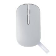 Marshmallow MD100 Wireless Bluetooth Mouse with Dual Mode (Bluetooth 5.0 & 2.4GHz), Silent Clicks, Adjustable 800/1000/1600 DPI, Multi-Device, Ergonomic Design, Grey, 1-Year Warranty