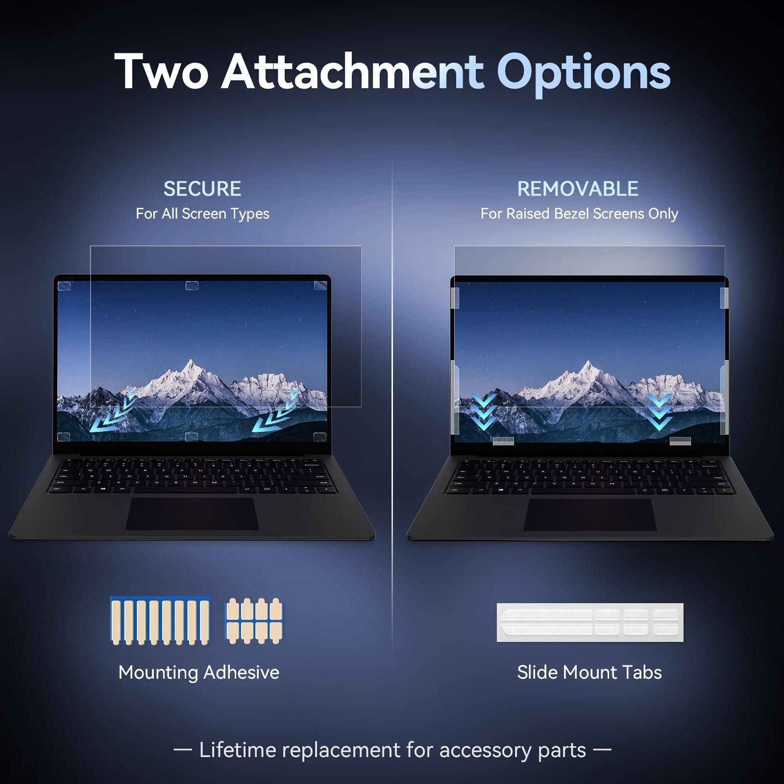 Laptop Privacy Screen Filter 14 Inch 16:9 Aspect Ratio - Image 6