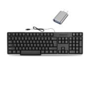 Mophonics Wired Keyboard and C-OTG Combo Set