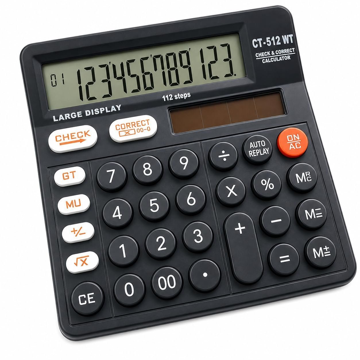 Electronic Regular Calculator 512 (Pack-1,2,3,4,5) Long Life Battery 12 Digits Best for Shop, Office, Student, Home, Fast Calculation (PACK-1-PC) - Image 2
