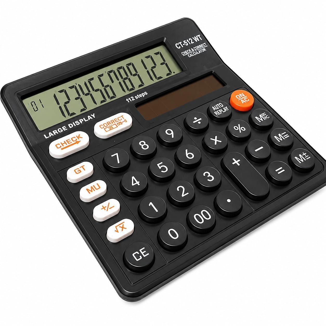Electronic Regular Calculator 512 (Pack-1,2,3,4,5) Long Life Battery 12 Digits Best for Shop, Office, Student, Home, Fast Calculation (PACK-1-PC) - Image 6
