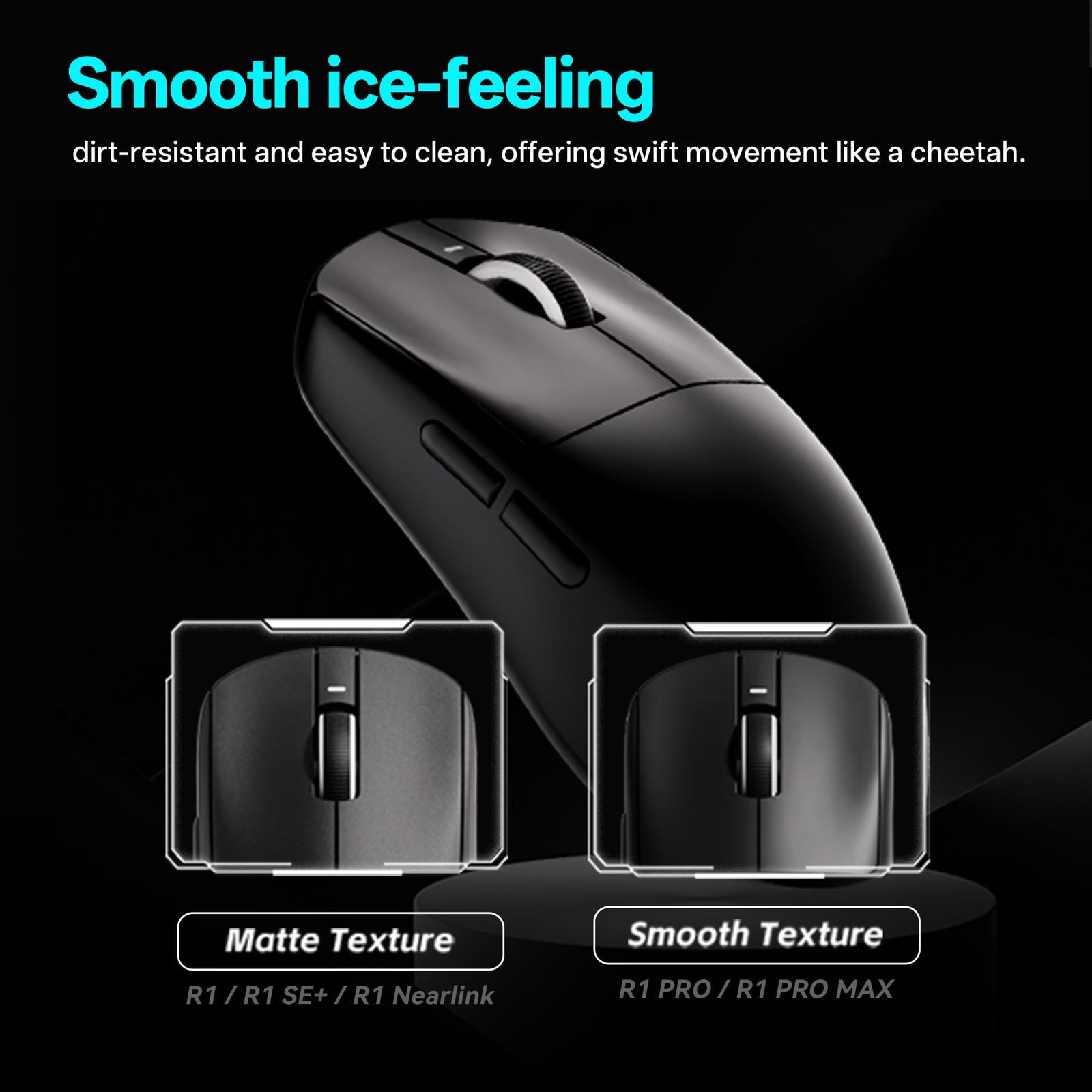 VXE Dragonfly R1 Series Wireless Gaming Mouse – Ultra-Lightweight (48–55 g), PixArt PAW3395/3395 SE Sensor, Adjustable DPI up to 26,000 (R1, White) - Image 5