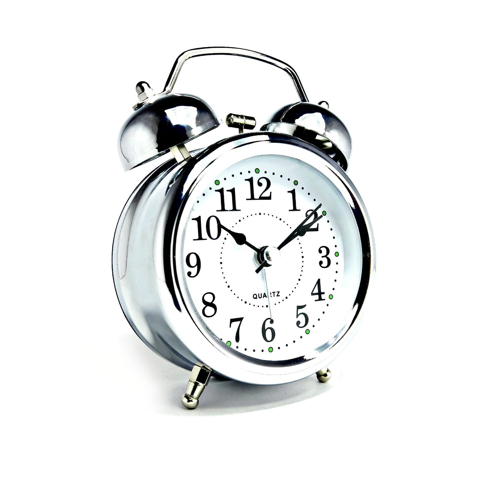 Adultokids Royal Stainless-Steel Alarm Clock with Light (Pack of 1) (Battery Not Included). Suitable for Kids, Students, Office Tables, Kitchen, Best for Gift, Return Gifts. - Image 3
