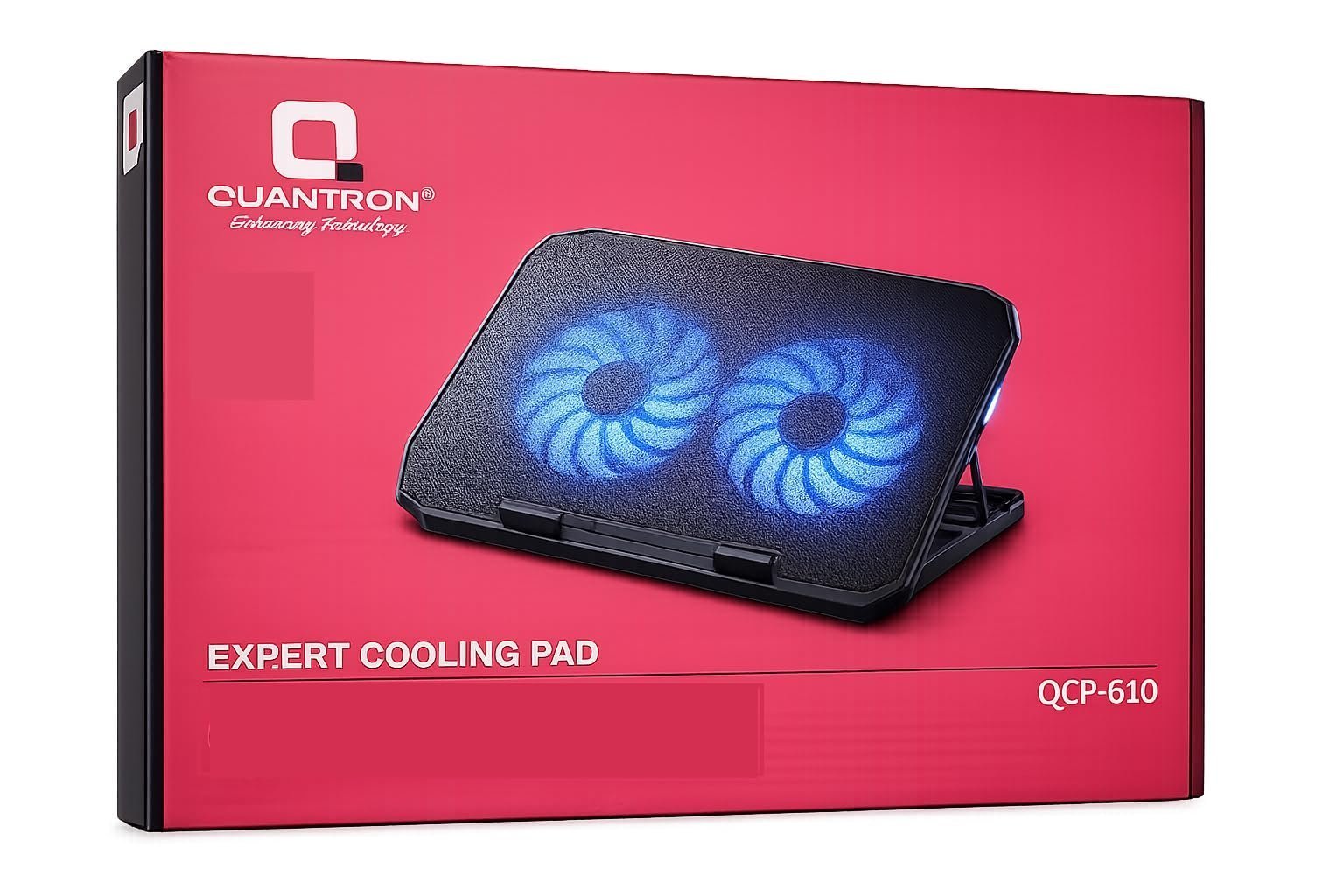 Laptop Cooling Pad with Dual Fan | Blue LED - Image 4