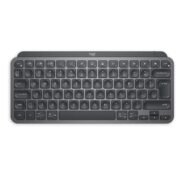 MX Keys Mini Minimalist Wireless Illuminated Keyboard with Free Adobe Subscription, Compact, Bluetooth, Backlit, USB-C, Metal Build-Graphite